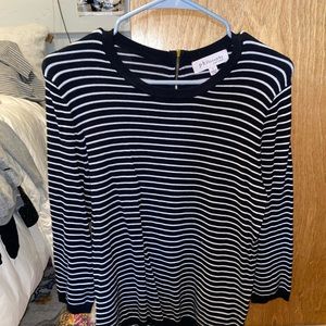 PHILOSOPHY STRIPED SWEATER
